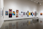 Installation image from the exhibition Women's Rights are Human Rights by Fairfield University Art Museum